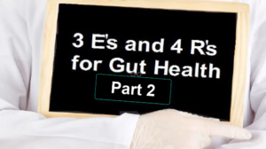 The 3 Es and 4 Rs for Gut Health